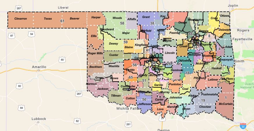 proposed senate redistricting map