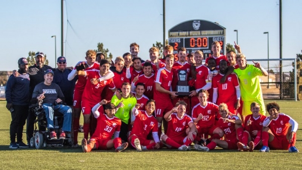 ROGERS STATE CAPTURES #theGAC/MIAA MEN&#039;S SOCCER CHAMPIONSHIP TITLE