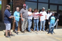 The Poteau Chamber of Commerce held a ribbon cutting for new member, The Spunky Skunk