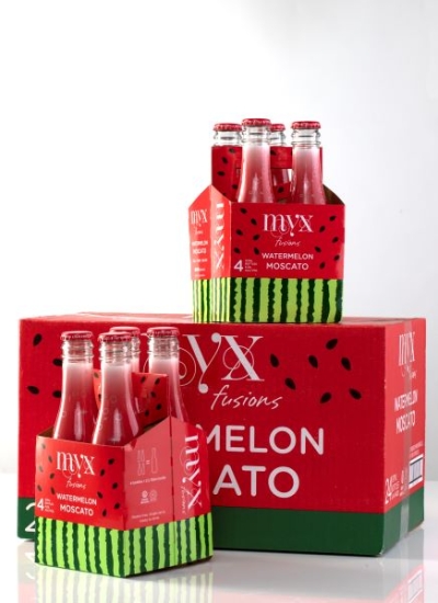 MYX Fusions Delivers Fresh Watermelon-Infused Wine (And None of The Seeds) In Single-Serve and Full-Size Bottles