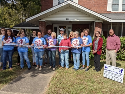 Ribbon Cutting for “Love Fostering Hope Grace House”