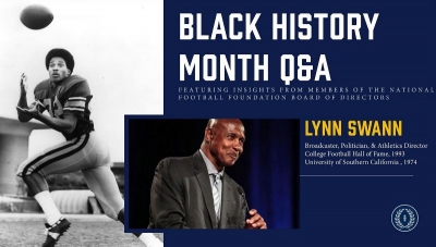 NFF Black History Month Q&amp;A with Lynn Swann