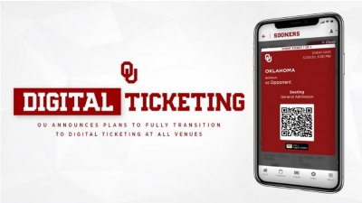 OU Athletics Announces Digital Ticketing