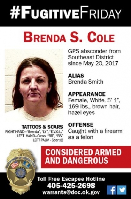 ODOC #FugitiveFriday - Brenda Cole