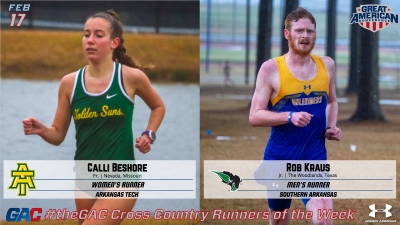 #theGAC CROSS COUNTRY RUNNERS OF THE WEEK (FEBRUARY 17)