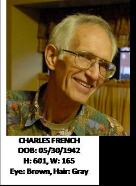 MISSING PERSON - Norman Police and OSBI need help locating 75-year-old Charles French