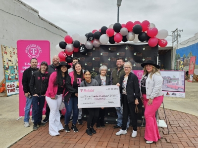 Poteau receives T-Mobile Hometown Grant