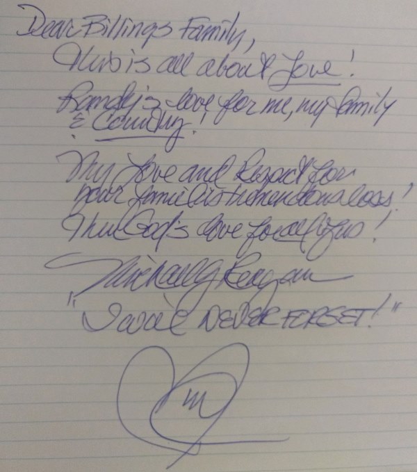 M. Reagan Note