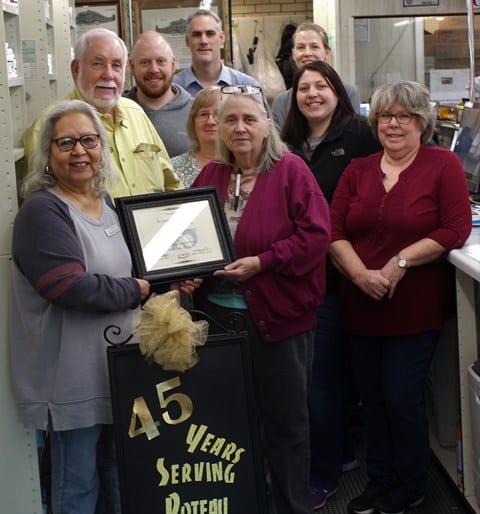 dd pharmacy 45 years