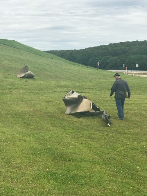 debris