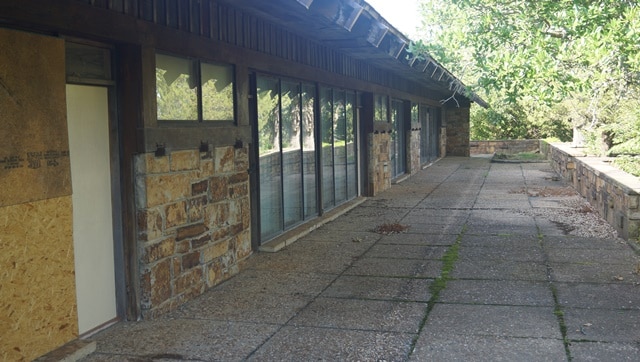 patio area