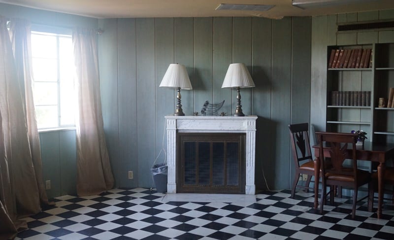 upstairs living