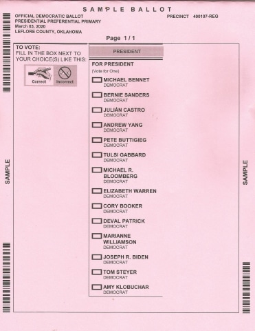 2020 rep pres