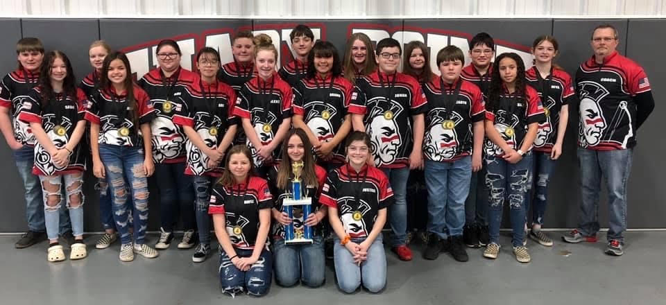 Shady Point Middle School Archery Team
